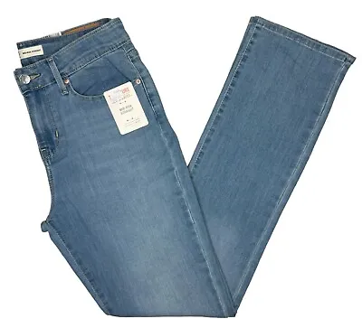 Signature By Levi Strauss #11383 NEW Women's Mid-Rise Straight Stretch Jeans • $22.99