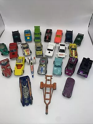 Lot 24 Vintage 1970-80s HOT WHEELS Cars Some Redlines *See Pictures & READ** • $45.99