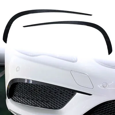 Front Bumper Lip Splitter Spoiler For Mercedes-Benz E-Class Coupe C207 2013-2016 • $42.32