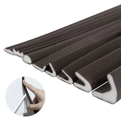 Soundproof Sealing Strip Weather Stripping Draught Excluder Door Window • £4.94