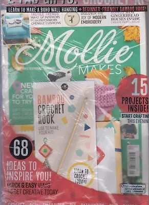 Mollie Makes 2020 Issue 121 Includes Crochet Kit • $15.99