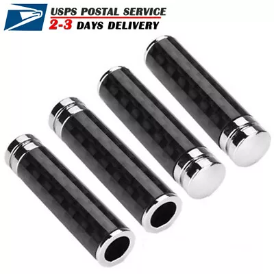 4Pcs Auto Carbon Fiber Interior Door Lock Knob Pins Handles For Car Truck SUV... • $16.24