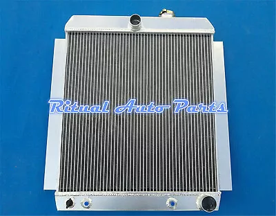 $166.70 • Buy 3 ROW 52MM Aluminum Radiator FOR Chevy Pickup Truck 1947-1954 48 49 50 51 52 53