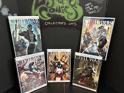 Michael Turner Variant Marvel Civil War Comic Book Lot Of 5 • $34.95