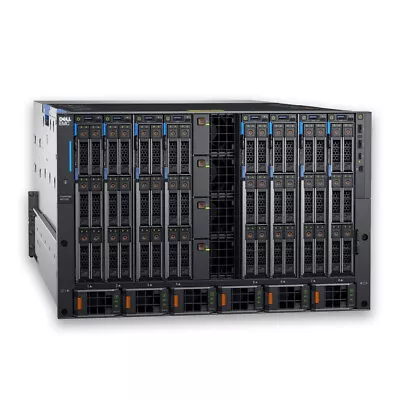 Dell MX7000 Server 4x MX740C 2x Gold 6134 3.2GHz 8C 512GB 4x 3.84TB SSD • $34069