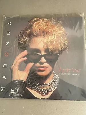 Madonna Lucky Star (Full Length Version) 12  Vinyl • £400