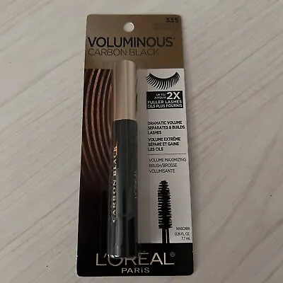 L'Oreal Voluminous Carbon Black Mascara #335 UP TO 2X FULLER LASHES! Brand New • $6.99