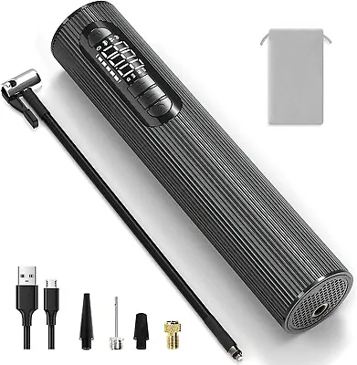 Portable Bike Pump Electric Air Pump For Bike 150PSI Air Compressor For Car Tire • $23.99