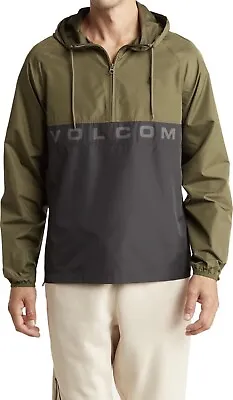 VOLCOM Mens Eckerton Hooded Anorak Jacket Size XL New With Tags MSRP $90 • $45