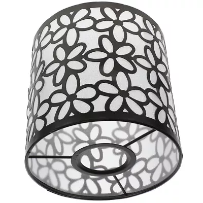  Lampshade Chandelier Shades Black Decor Lampshades For Table Dining • £13.68