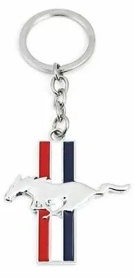 Mustang Tri-Bar Keychain - Free Shipping! World's Largest Mustang Lifestyle Biz! • $15