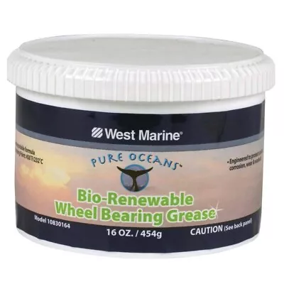 2 Pack -Pure Oceans Marine Boat Trailer Wheel Bearing Grease 16 Oz (1 Pound) Tub • $26.99