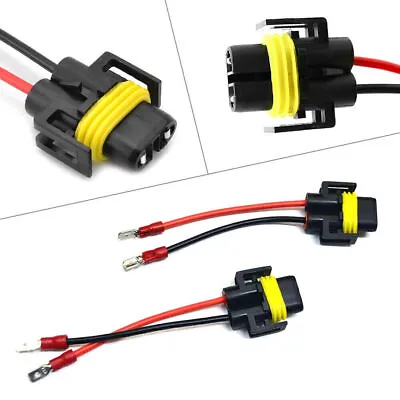 Conversion Wire H11 To H11B Two Harness Head Light Pigtail LED Halogen Bulb Plug • $8.37