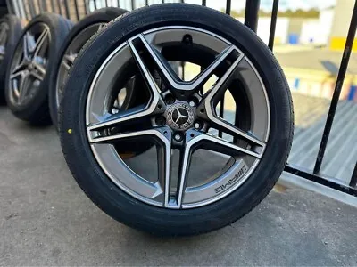 4x Genuine Mercedes Benz CLA 2020 AMG 18” Wheels New Continental Tyres Fits A's • $2299