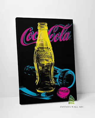 £63.16 • Buy Coca Cola Pop Art Canvas Art Retro Abstract Print Picture Canvas Decor -C954