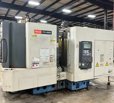 MAZAK #FH-4800 HORIZONTAL MACHINING CENTER - Inspect Under Power • $26500