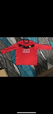 £58 • Buy Manchester United  Nr 9 Berbatov  Long Sleeve Shirt Size 3XL