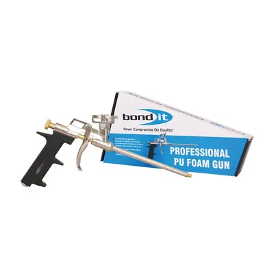 £10.85 • Buy Professional Pu Expanding Foam Gun Applicator Chrome Bond It 