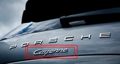 $77.58 • Buy Porsche Cayenne 958 2011 - Rear Trunk Emblem Badge Lettering Genuine