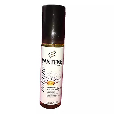 PANTENE PRO-V  Volume SPRAY GEL Preps Roots Maximum Lift 5.7oz  NEW ~ Free Ship • $29.95