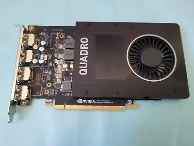 Nvidia Quadro P2000 5GB GDDR5 PCIe 4x Display Port Graphics Video Card • $124.95