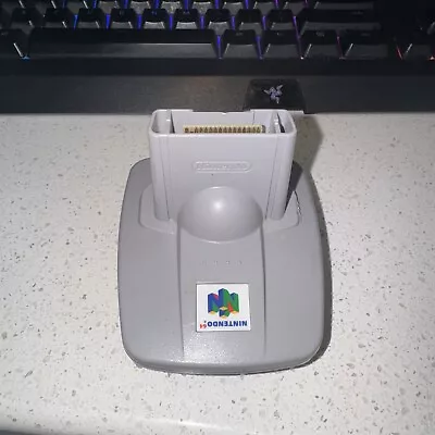 Nintendo 64 Transfer Pak Controller - Gray • $0.99