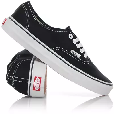 $69.99 • Buy Vans Classic Authentic Mens Canvas Casual Shoes Sneaker Black White