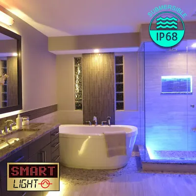 SmartLight 5M IP68 WaterProof Submersible LED Strip Light Shower Bathroom Boat • £7.99