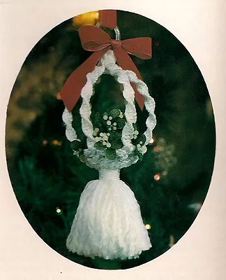 Hanging Mistletoe Ball Pattern - Macrame Christmas Craft Book: SK1 Silent Knot • $10.77