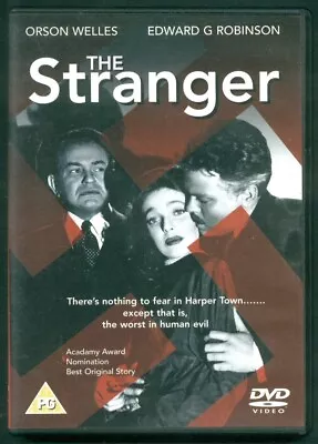 THE STRANGER Orson Welles Edward G. Robinson Loretta Young DVD 1946 • £2.49