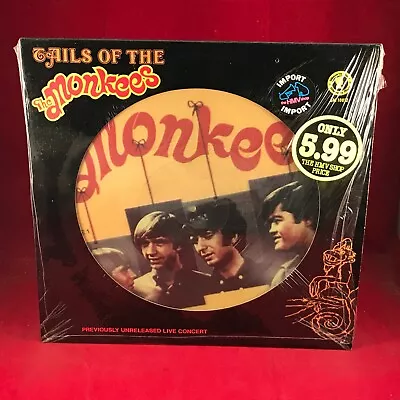 Tails Of The Monkees Interview 1983 USA Vinyl PICTURE DISC LP EXCELLENT CONDITIO • £51.50