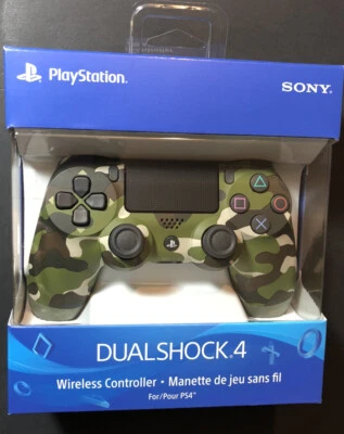 $164.43 • Buy Official Sony PS4 DualShock 4 Wireless Controller V2 [ Green Camouflage ] NEW