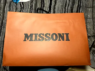 Missoni Brown 100% Authentic Shopping Bag Gift Tote - 18  X 12  X 6  • $14.99