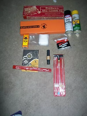 Vintage OUTERS/SEARS/MARBLE'S Rifle Cleaning Kits And Accessories LOT AS IS • $100