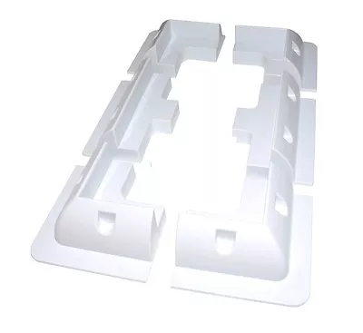 £30.99 • Buy Plastic ABS Solar PV Panel Corner + Side Mounts For 24V Panels - 200W 250W 300W