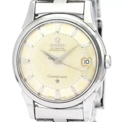 Vintage OMEGA Constellation Pipan Dial Cal 561 Steel Mens Watch 14393 BF559405 • $2301