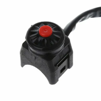 22mm Motorcycle Handlebar Push Button Ignition Start Horn ON OFF Kill Switch • $6.78