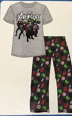 Marvel Avengers Pajama Set Men's Teens Pyjamas Size XL 92% Cotton New Gift Z211 • £4.99