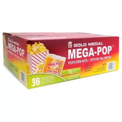 Gold Medal Mega Pop Popcorn Kit (6 Oz. Kit 36 Ct.) FREE SHIPPING • $68.99