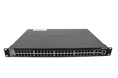 Netgear Prosafe M4300-52 GSM4352S 48-Port Stackable L3 Managed Ethernet Switch • $249.95