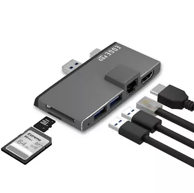 $48.99 • Buy Mbeat Edge Pro P78 Multifunction USB Hub/Adapter F/Microsoft Surface Pro Gen 5/6