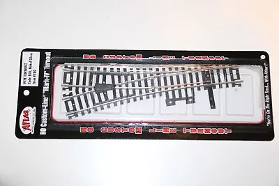 Atlas Model Railroad Inc #280; HO Scale Code 100 Model Train Track Wye Turnout • $19.89