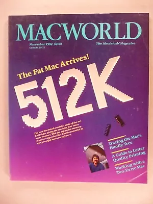 Macworld Magazine #5 - November 1984 ~~ Steve Jobs Apple Computer Mac World • $24.99