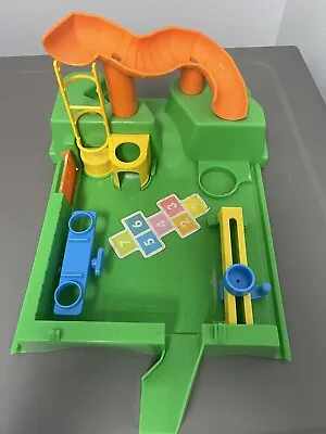 Fisher Price Little People Playground W Orange Slide #2550 Vintage 1988 • $29.95