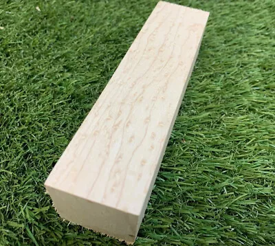 Birdseye Maple Turning Wood Blank Lumber Square Block 1-1/2  X 1-1/2  X 5  • $14.48