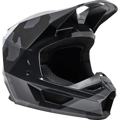 NEW Fox V1 Bnkr Black Camo Kids MIPS Dirt Bike Helmet • $149