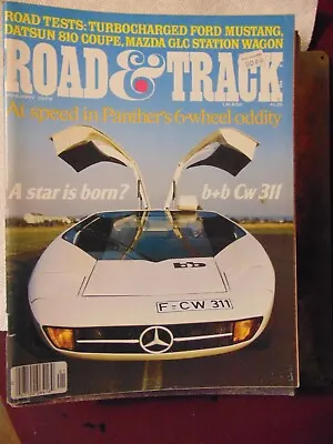 Road & Track Magazine January 1979 Ford Mustang Turbo Charged • $7.50