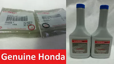 GENUINE HONDA OEM Power Steering Fluid & Pump O-Ring Seals Set 4PC KIT  • $23.89