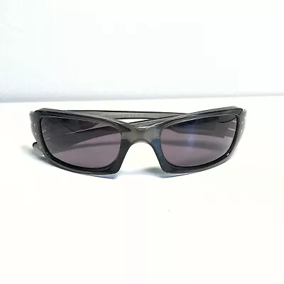 Vintage Mens OAKLEY Five Squared 03-441 Sunglasses USA 54 19mm Grey Smoke READ • $64.99