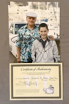 Only Fools And Horses - David Jason And Ben Smith Hand Signed 10x8 Photo W/COA • £79.99